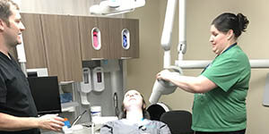 Wheelchair lift for dental chair