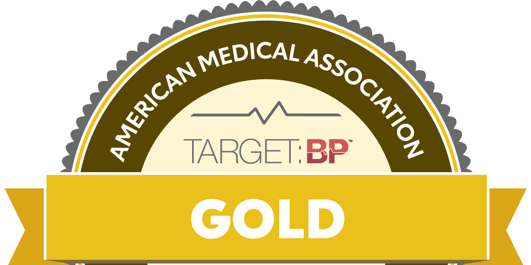AMA Target Blood Pressure gold badge 2020