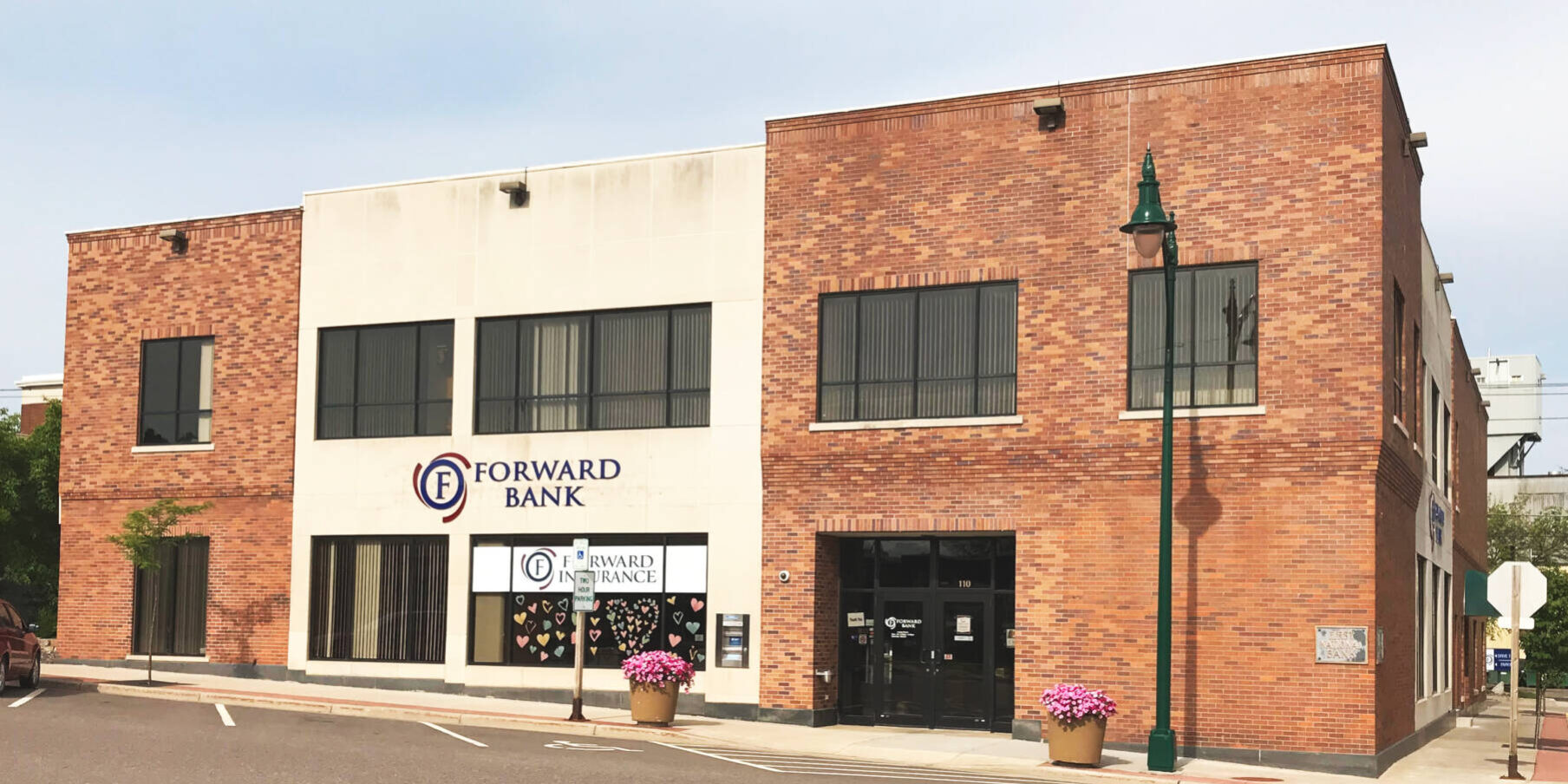 Exterior of Forward Bank building