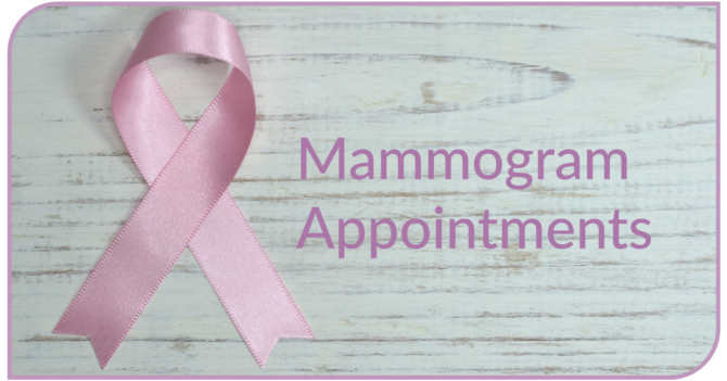 FB Graphic Mammogram Appointments