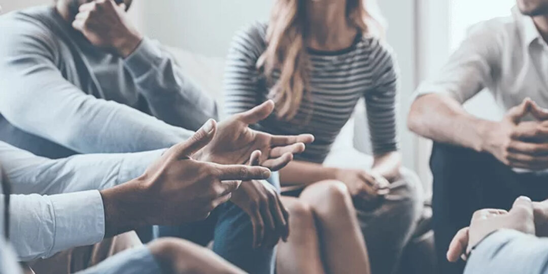 People sitting in circle