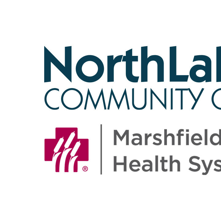 NorthLakes-Enters-Discussion-to-Continue-Rice-Lake-Pediatric-Clubhouse-Services NorthLakes Community Clinic logo and Marshfield Clinic Health System logo