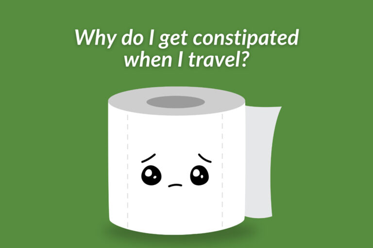 Why do I get consipated when I travel?