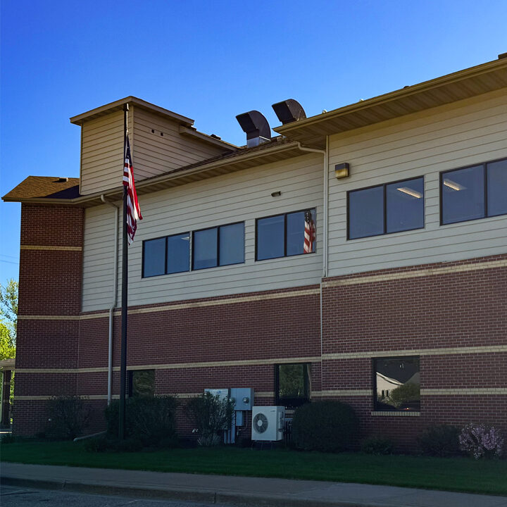 August-Clinic-Featured-Image Outside of building