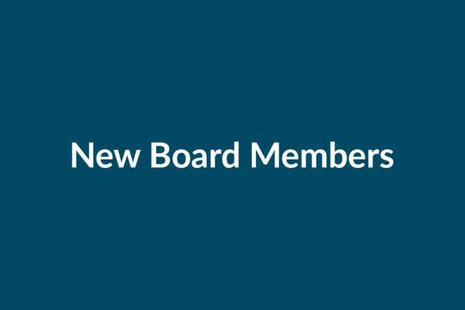 New Board Members