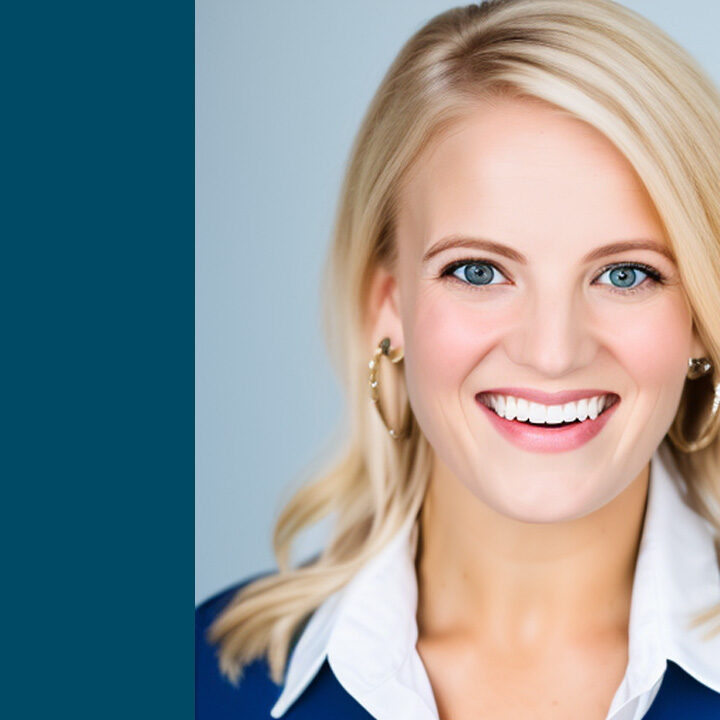 NorthLakes Community Clinic Welcomes New Board Member In Eau Claire Professional headshot of woman with blonde hair and gold hoop earrings