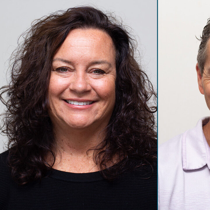 NorthLakes Expands Chiropractic Team in Cumberland, Hayward and Minong Headshot of woman with dark curly hair next to headshot of man with short curly hair