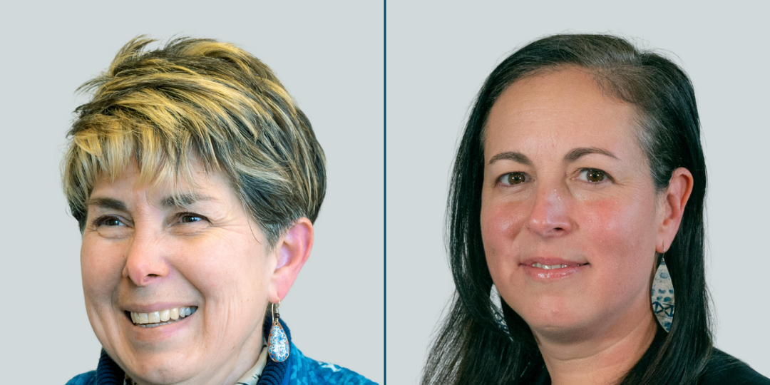 Reba and Ana (1080 x 720 px) Headshot of Reba Rice and Ana Tochterman