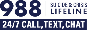call 988 suicide crisis graphic